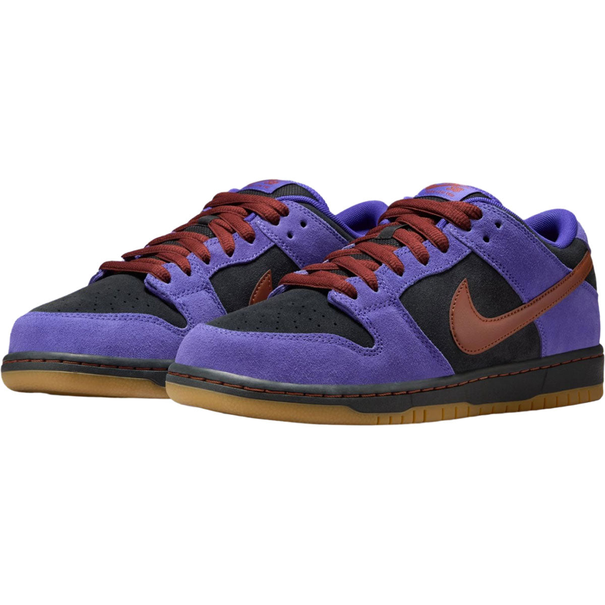 Nike SB Dunk Low Pro Shoes - Persian Violet/Cinnamon/Off Noir image 3