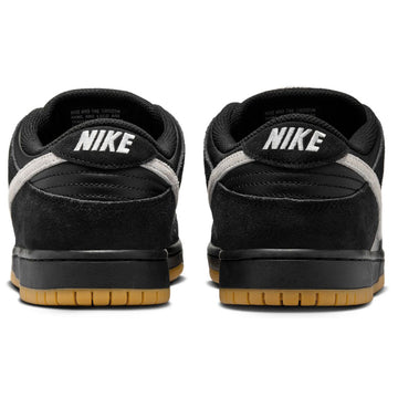 Nike SB Dunk Low Pro Shoes - Black/White/Black/Gum/Light Brown
