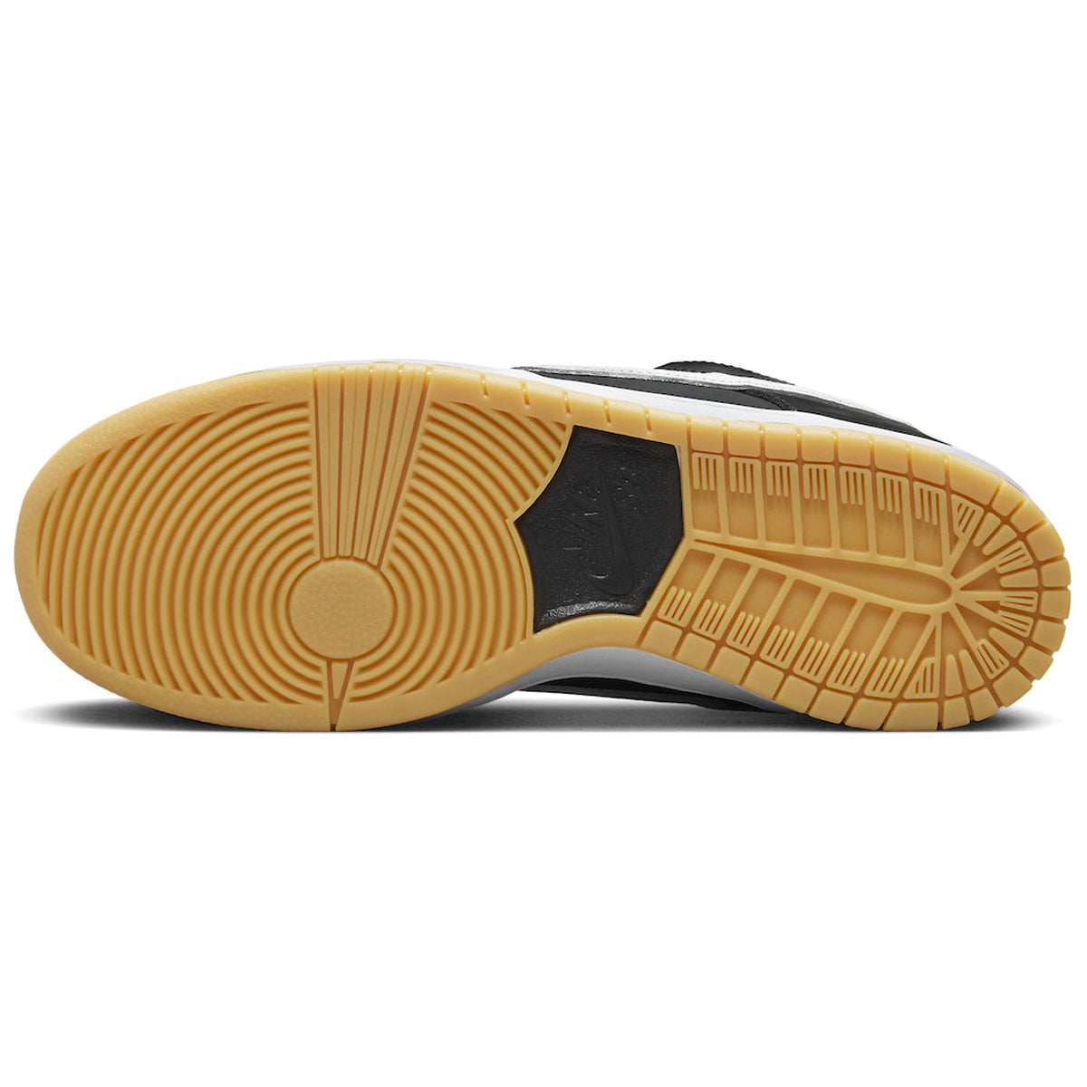 Nike SB Dunk Low Pro Shoes - Black/White/Black/Gum Light Brown image 3