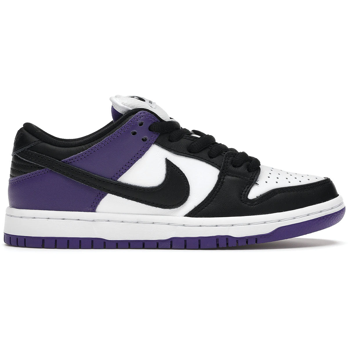 Nike SB Court Purple Dunk Low Pro Shoes - Court Purple/Black/White/Court Purple