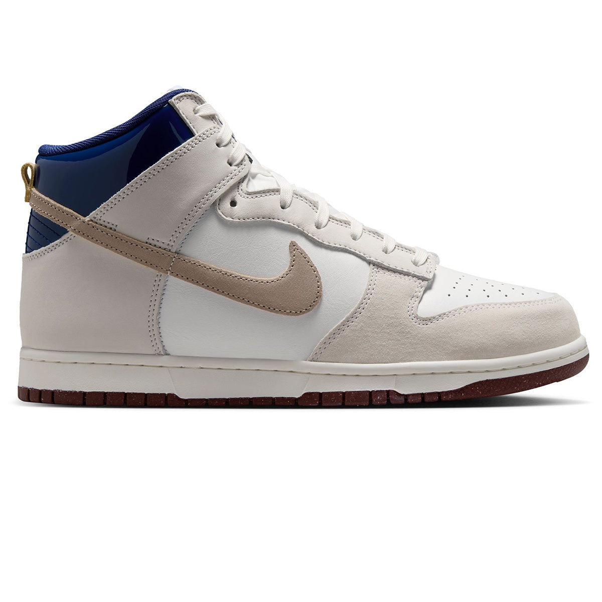 Nike SB x Beyond Dunk High Pro Shoes - White/Ivory/Sand Dune/Blue