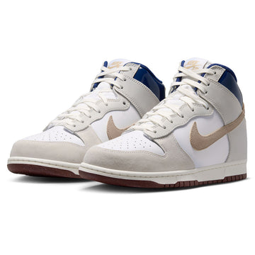 Nike SB x Beyond Dunk High Pro Shoes - White/Ivory/Sand Dune/Blue Void