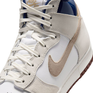 Nike SB x Beyond Dunk High Pro Shoes - White/Ivory/Sand Dune/Blue Void