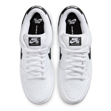 Nike SB Dunk Low Pro Shoes - White/Black/White/Black