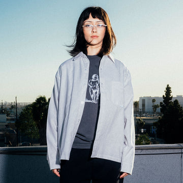 CCS Box Oxford Shirt - Blue Stripe