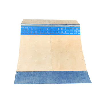 OC Ramps Blue Tile Quarterpipe by Brad McClain