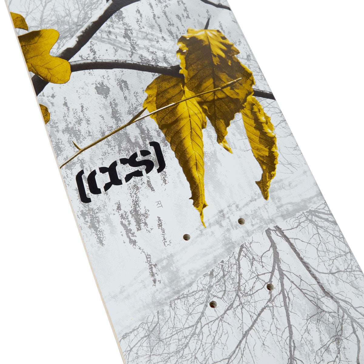 CCS x Realtree Logo Mini Skateboard Deck - Snow image 3