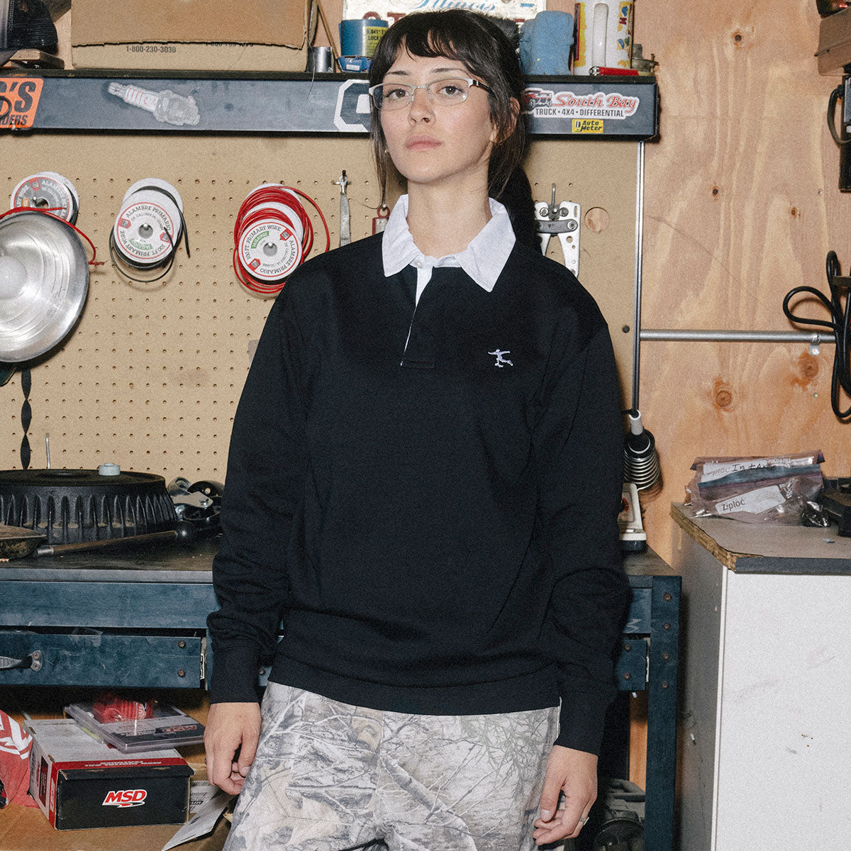CCS Cheap Skates Icon Rugby Shirt - Black/White image 2