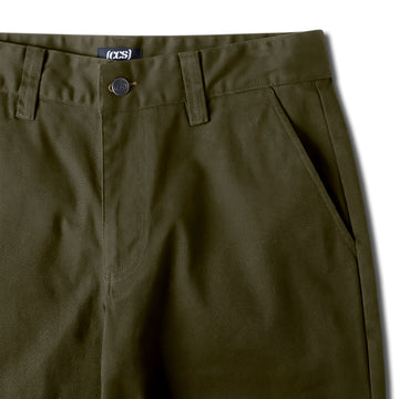 CCS Slim Stretch Chino Pants - Olive