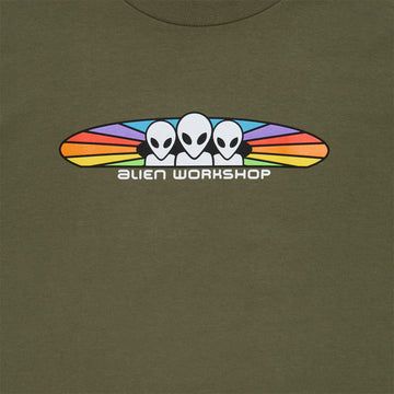 Alien Workshop Spectrum T-Shirt - Fatigue Green