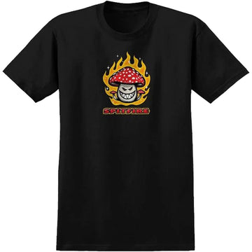 Spitfire Mushroom Bighead T-Shirt - Black