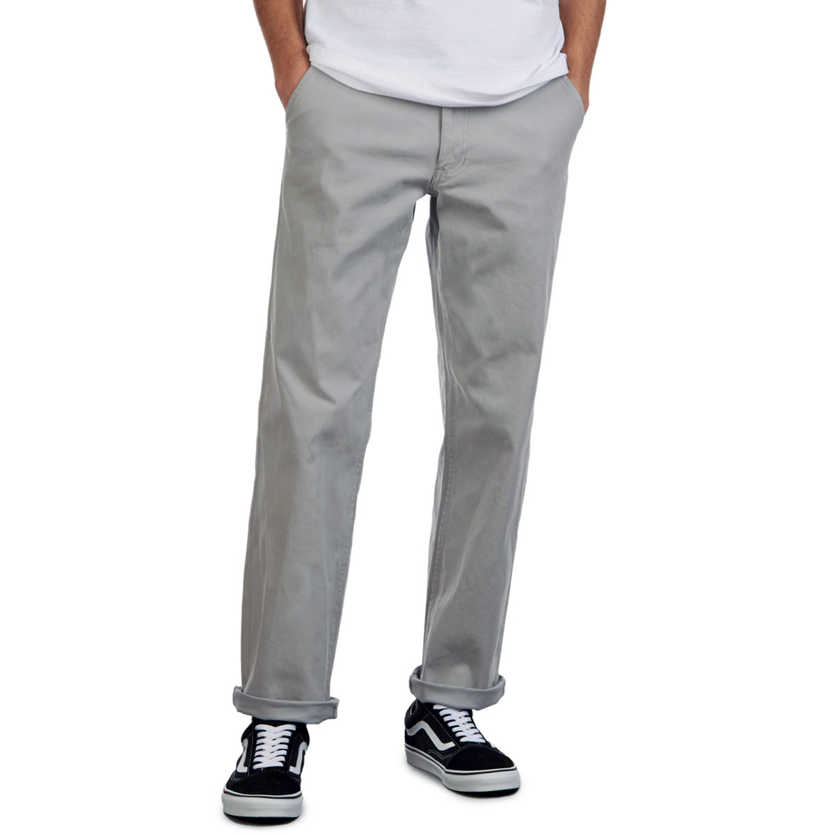 CCS Standard Plus Relaxed Chino Pants - Dove Grey image 4