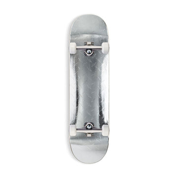 CCS Diamond Plate Embossed Mini Skateboard Complete - 7.25