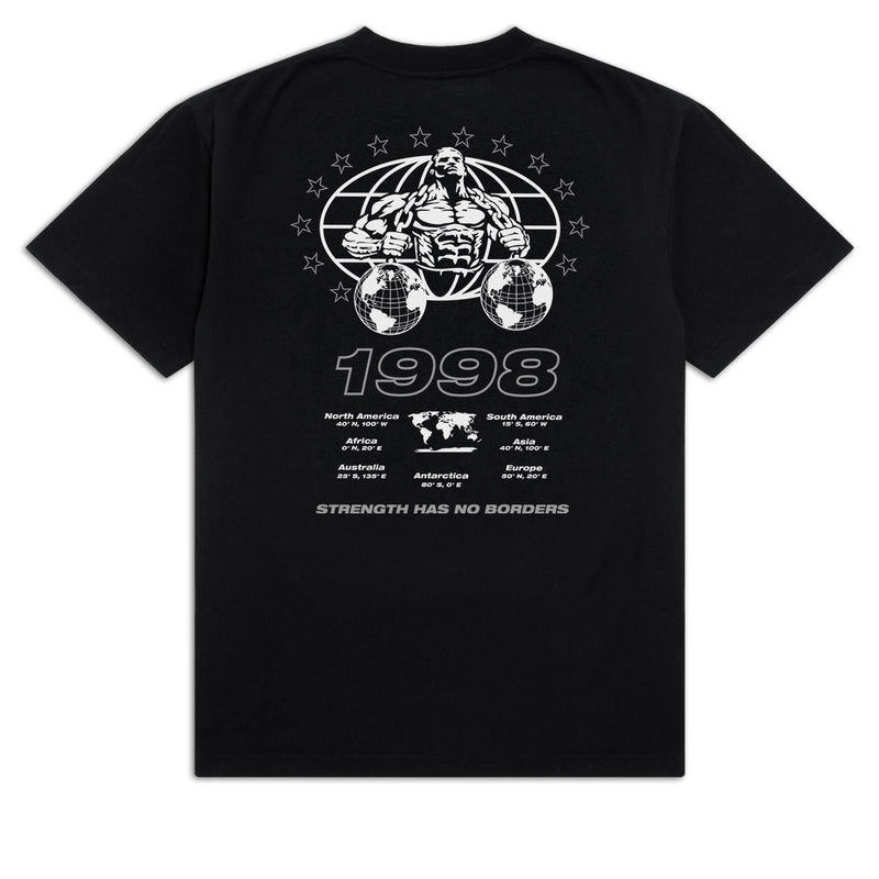 CCS Bootleg Continental Competition of Strength T-Shirt - Black - MD