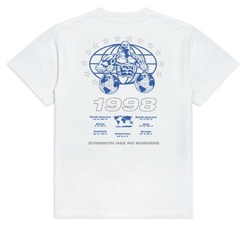 CCS Bootleg Continental Competition of Strength T-Shirt - White - SM