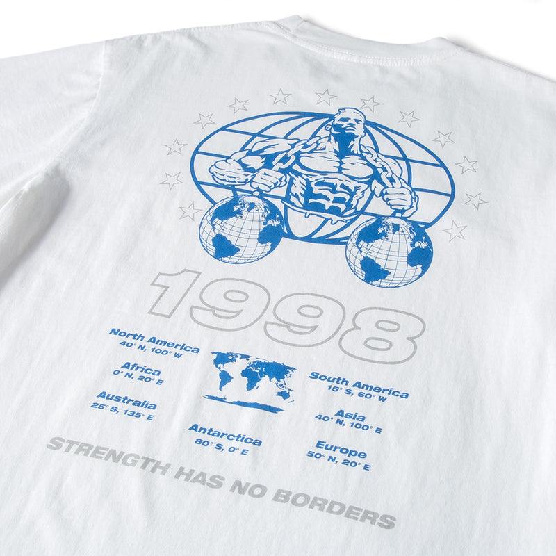CCS Bootleg Continental Competition of Strength T-Shirt - White