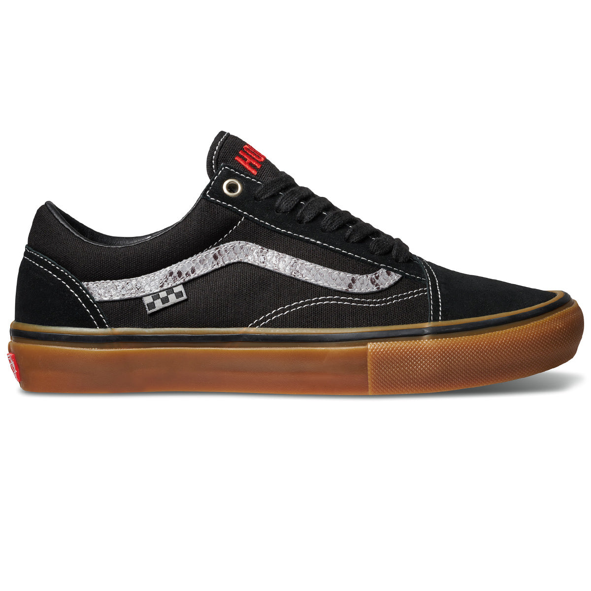 Vans x Hockey Skate Old Skool Shoes - Black/Snake image 1