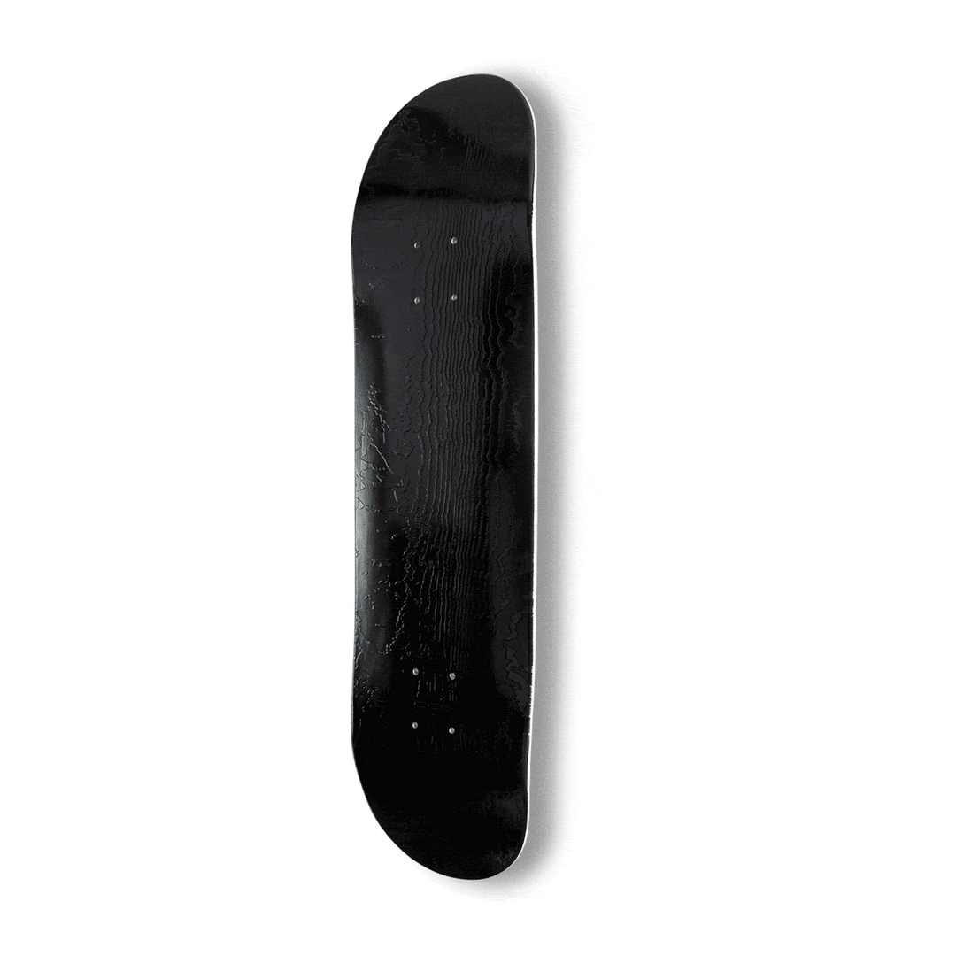 CCS Amoir Libre Embossed Mini Skateboard Deck - Black