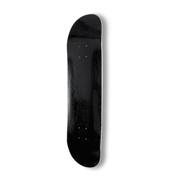 CCS Amoir Libre Embossed Mini Skateboard Complete - Black