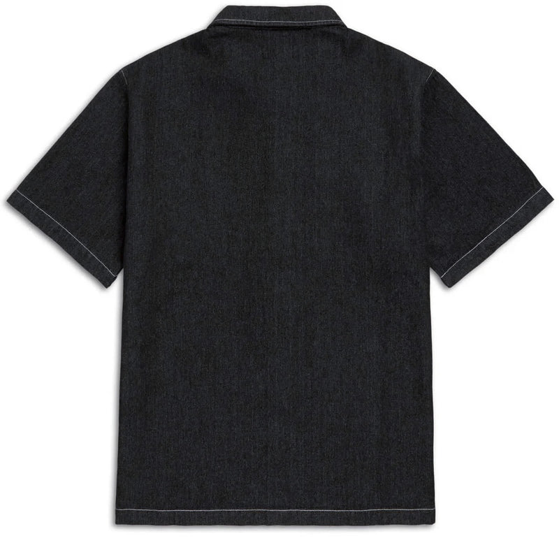 CCS Custom Embroidered Work Shirt - Black Denim