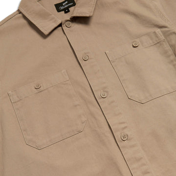 CCS Custom Embroidered Work Shirt - Khaki