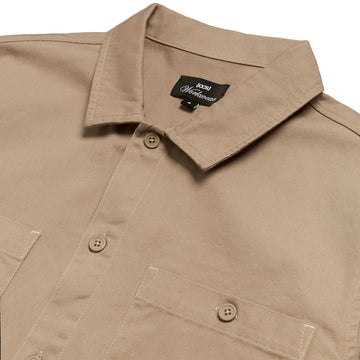 CCS Custom Embroidered Work Shirt - Khaki