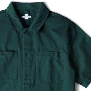 CCS Heavy Cotton Work Shirt - Hunter Green