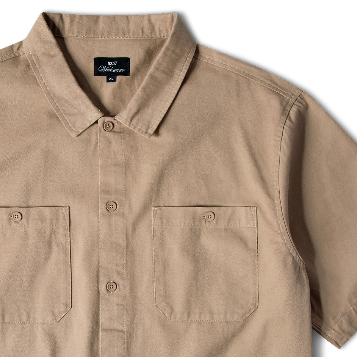 CCS Heavy Cotton Work Shirt - Khaki