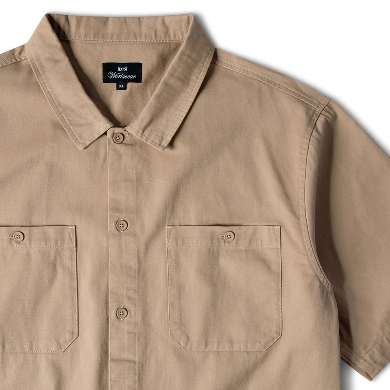 CCS Heavy Cotton Work Shirt - Khaki
