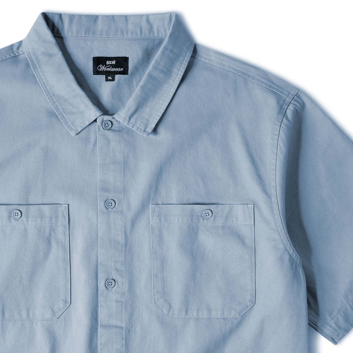 CCS Heavy Cotton Work Shirt - Light Blue