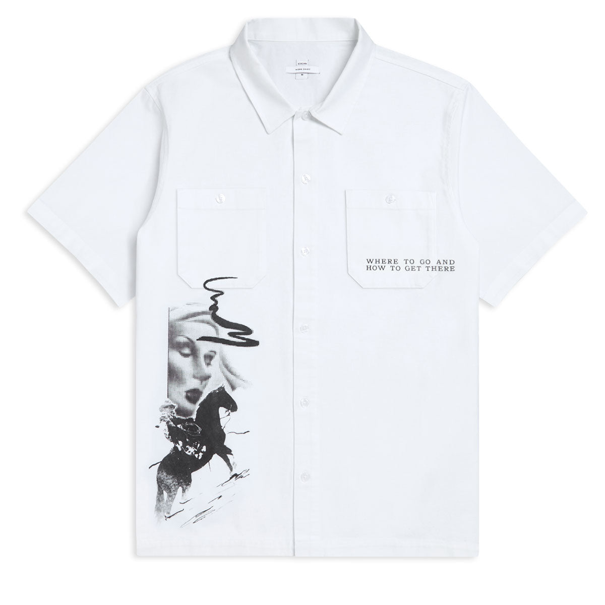 CCS x Zanereti Where to Go Shirt - White image 1