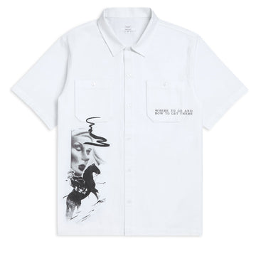 CCS x Zanereti Where to Go Shirt - White - XXL