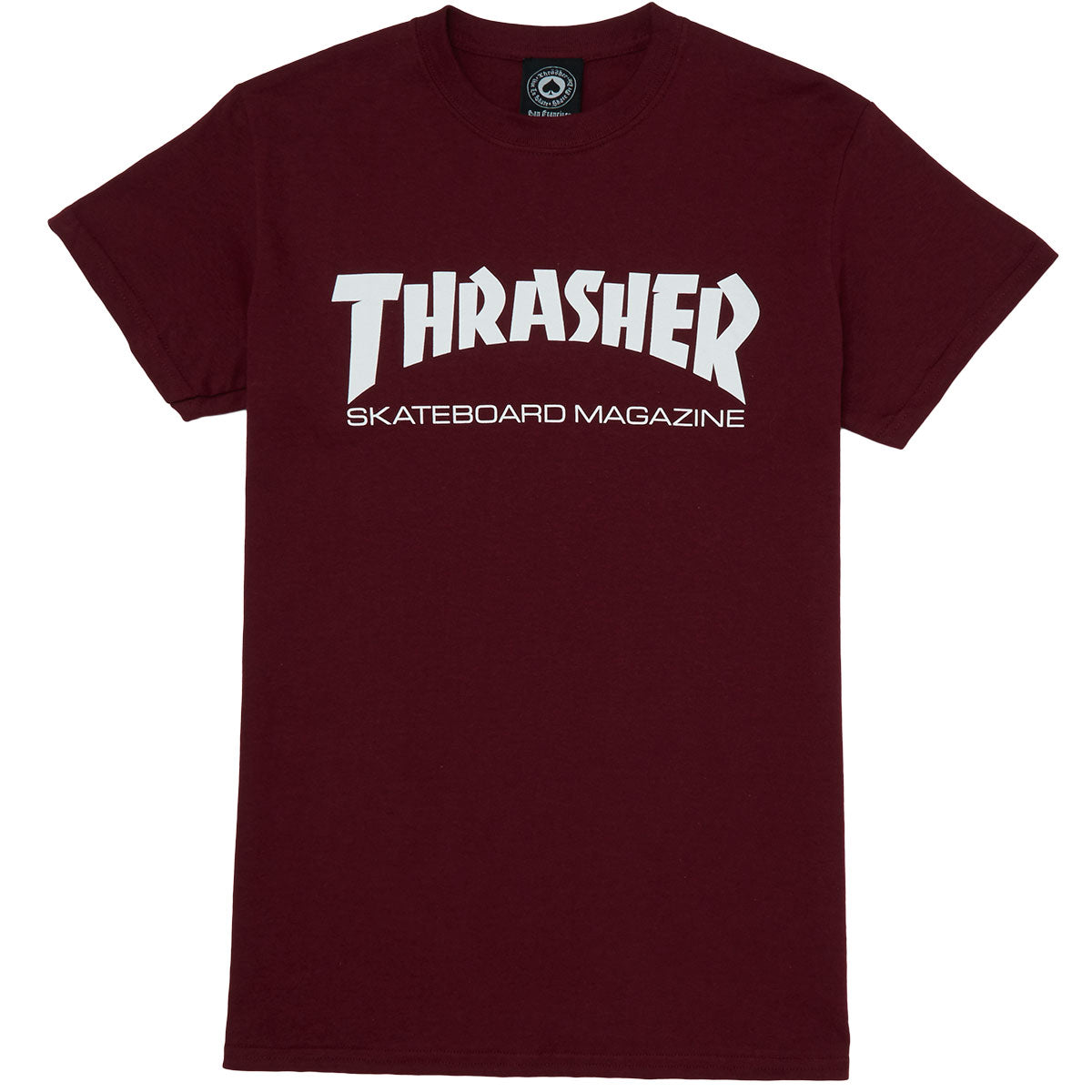 Thrasher Skate Mag T-Shirt - Maroon image 1