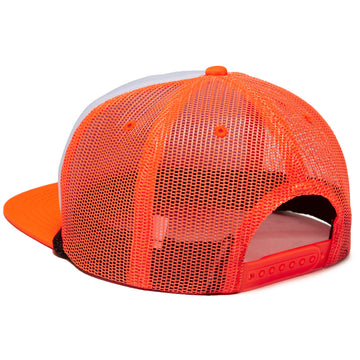 Thrasher Ellipse Mag Logo Trucker Rope Hat - Orange