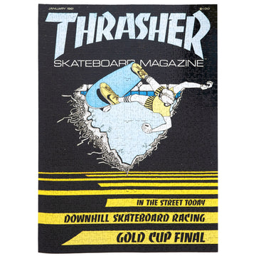 Thrasher First Cover Jan 1981 Jigsaw Puzzle