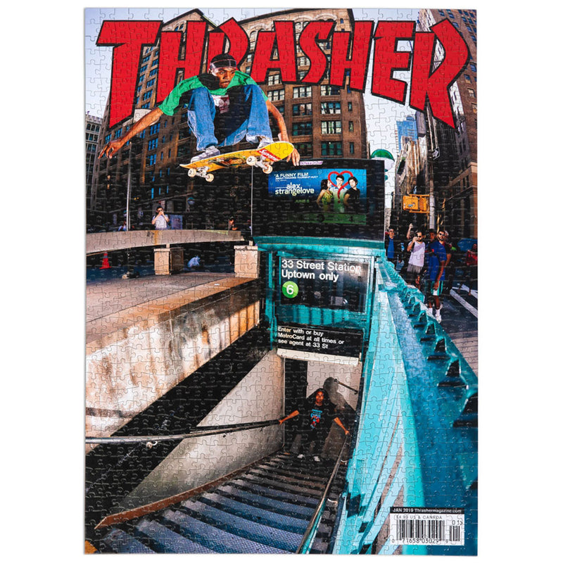 Thrasher “tyshawn Cover” Jan 2019 Jigsaw Puzzle