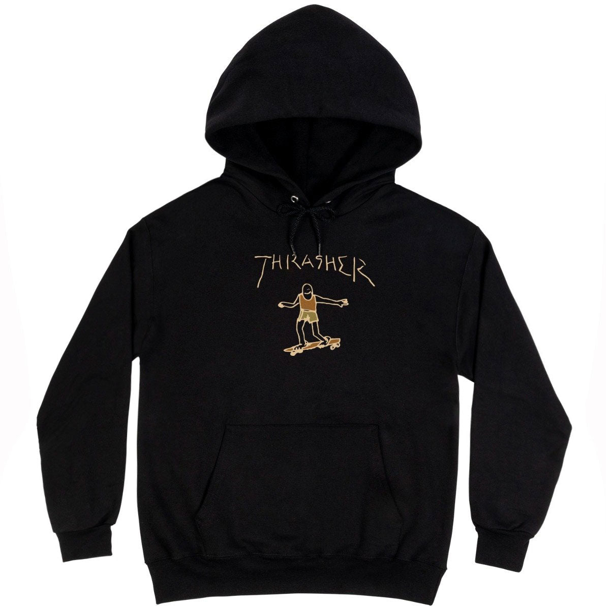 Thrasher Gonz Hoodie - Black/Brown
