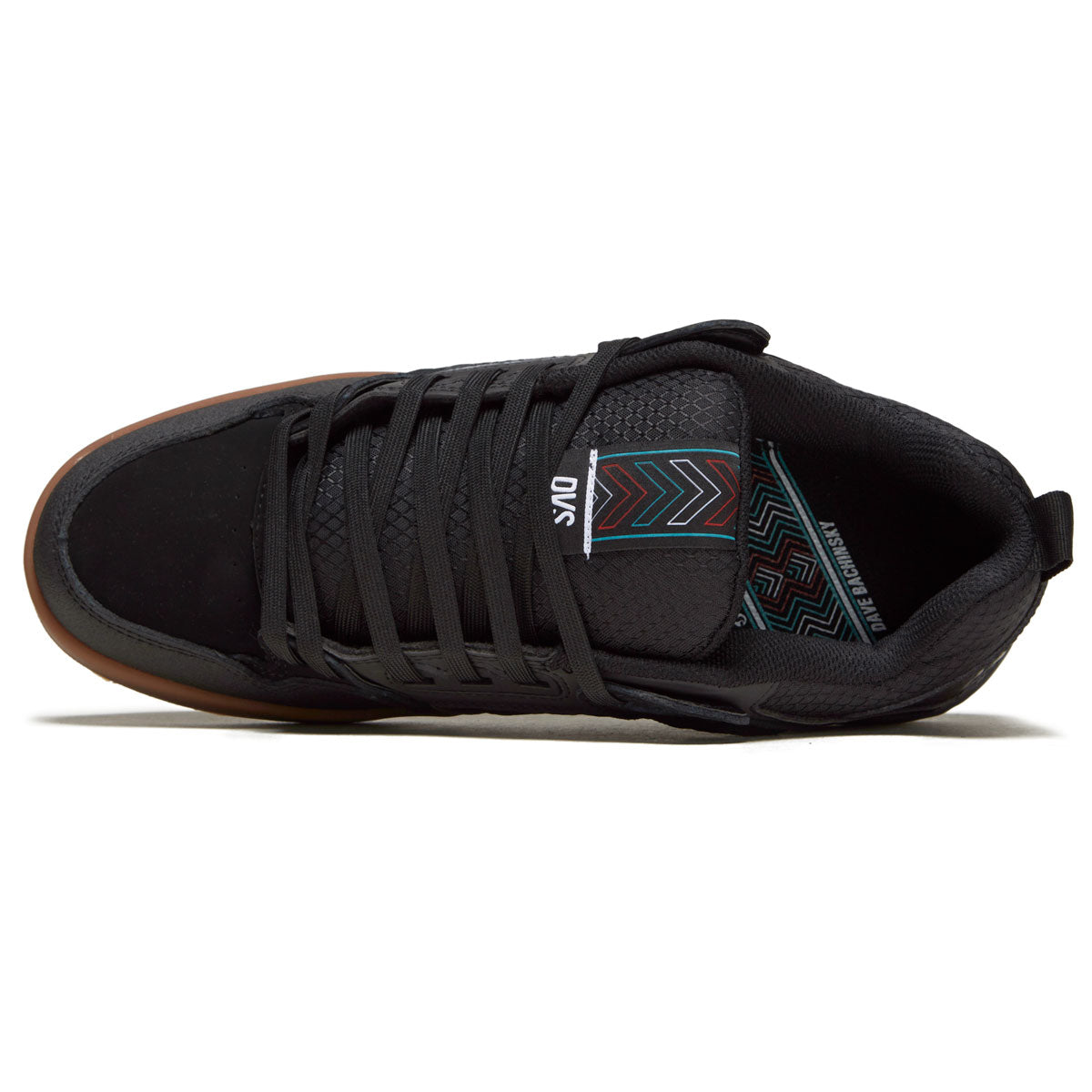 DVS Comanche 2.0+ Shoes - Black Reflective Gum Nubuck/Dave Bachinksy image 3