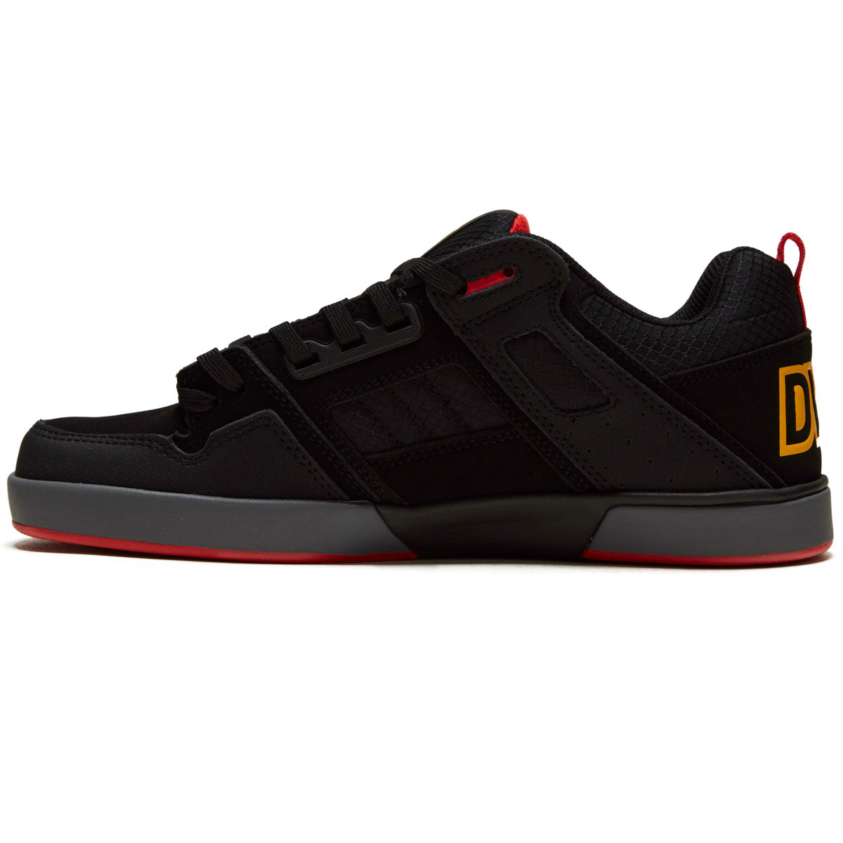 DVS Comanche 2.0+ Shoes - Black/Yellow/Red Nubuck image 2