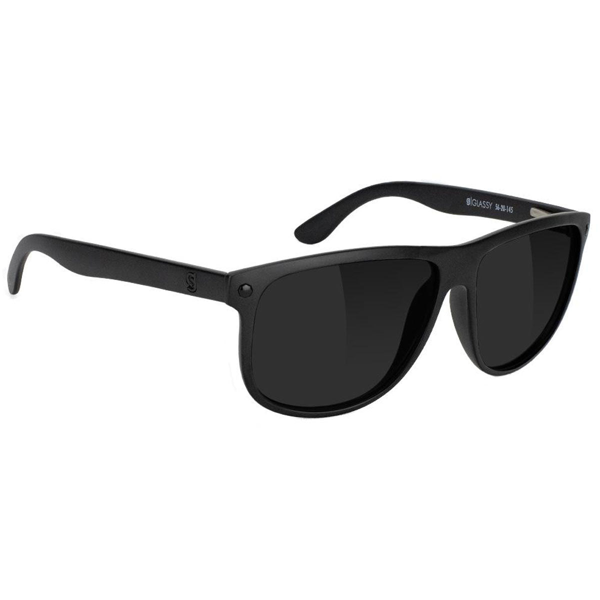 Glassy Cole Premium Polarized Sunglasses - Matte Black image 1