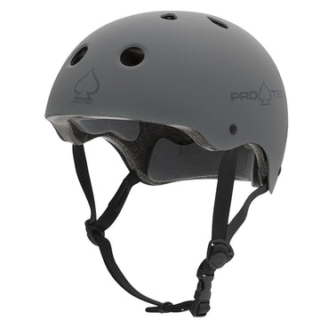 ProTec The Classic Certified Matte Helmet - Matte Gray