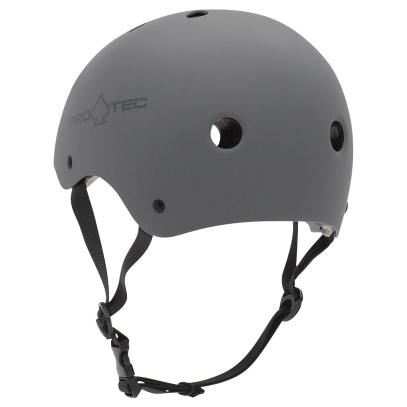 ProTec The Classic Certified Matte Helmet - Matte Gray