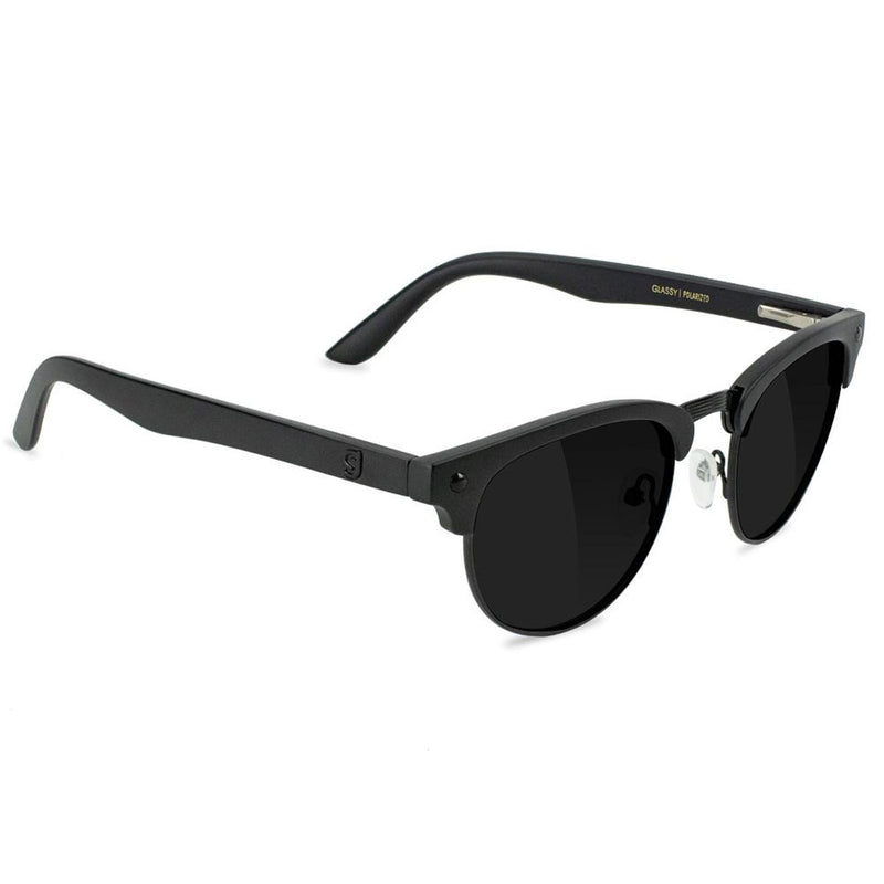 Glassy Morrison Premium Polarized Sunglasses - Black Out