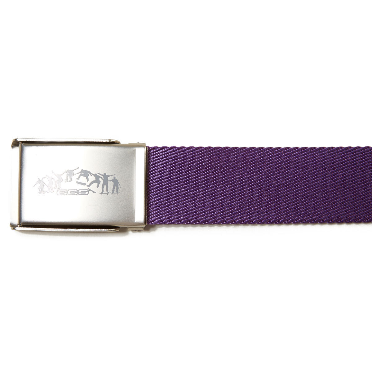 CCS Silver Kickflip Buckle Belt - Purple image 3