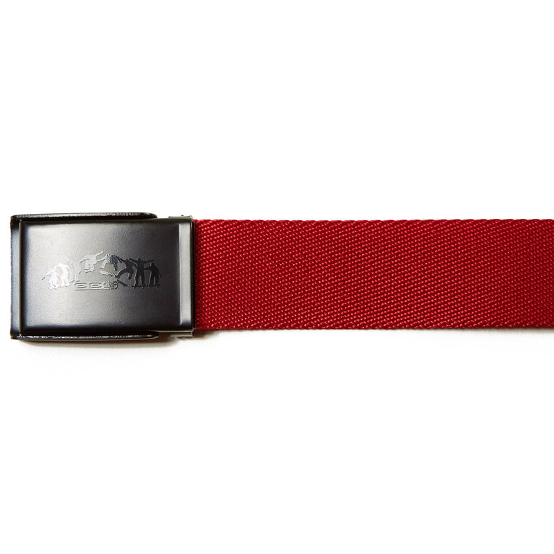 CCS Black Kickflip Buckle Belt - Red