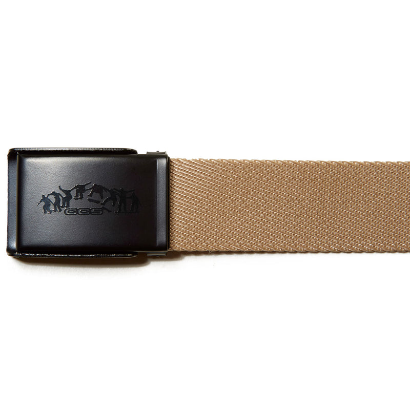 CCS Black Kickflip Buckle Belt - Tan