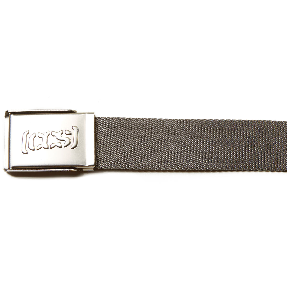 CCS Silver Logo Buckle Belt - Grey image 3