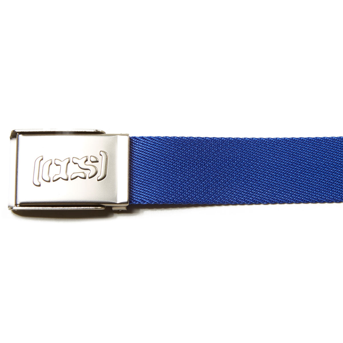 CCS Silver Logo Buckle Belt - Royal Blue image 3