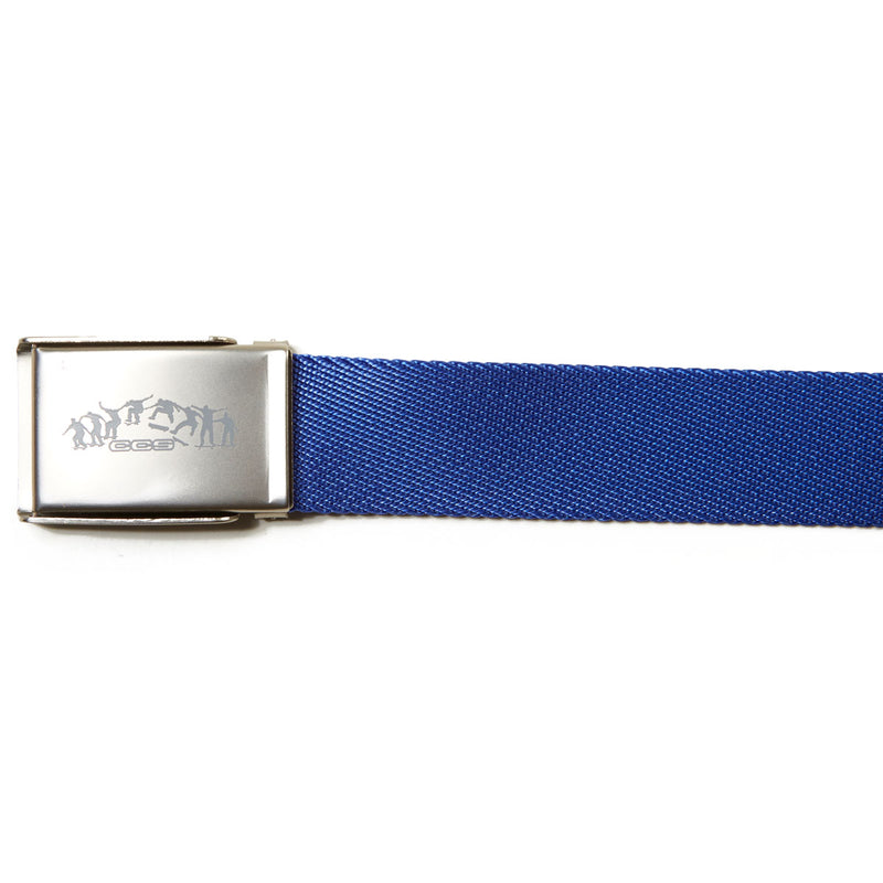 CCS Silver Kickflip Buckle Belt - Royal Blue