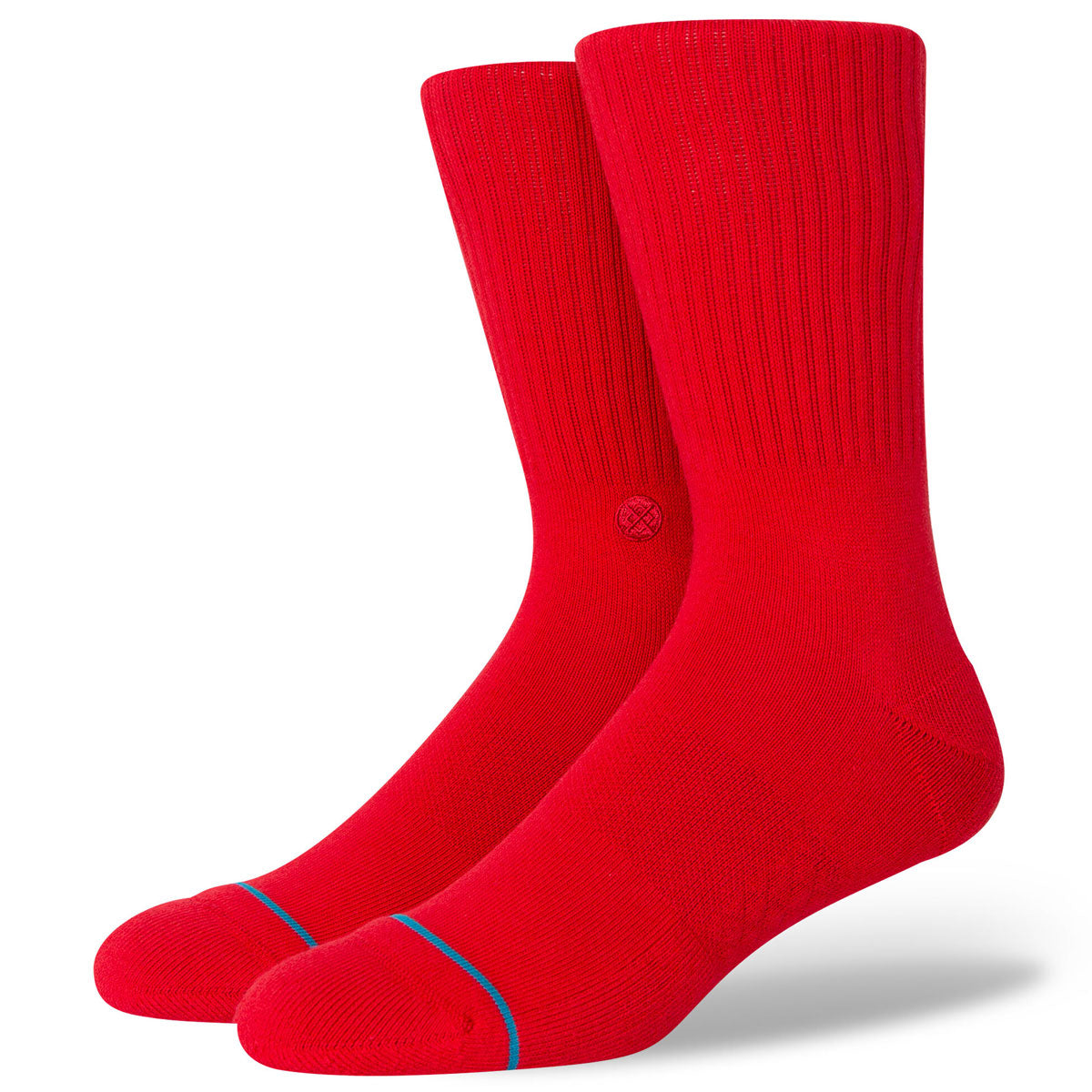 Stance Icon Socks - Red image 1